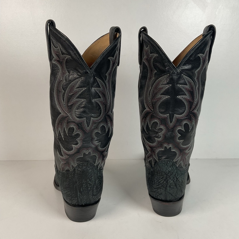 Vintage Dan Post Sueded Shoulder Cowboy Boots | USA Made | Men’s 8 D - Picture 16 of 16